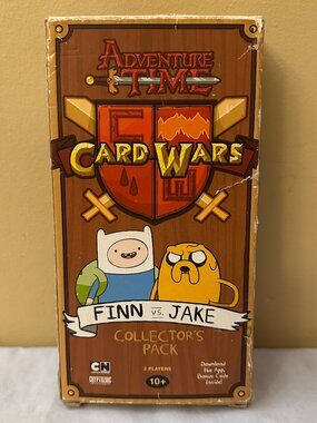 Adventure Time Card Wars Finn vs Jake / 100% Complete